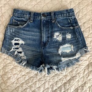 Abercrombie Distressed Shorts